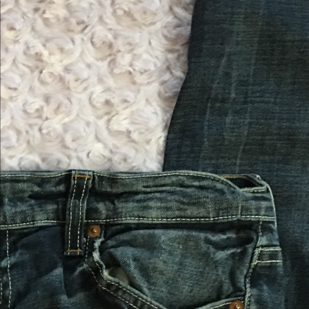 7 FOR ALL MANKIND ROXANNE STRETCH JEANS SZ 30 - Picture 6 of 8